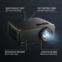 UHZ36 4K UHD Laser HDR Home Theater Projector - Black — How It Works