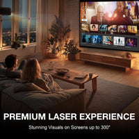 UHZ36 4K UHD Laser HDR Home Theater Projector - Black