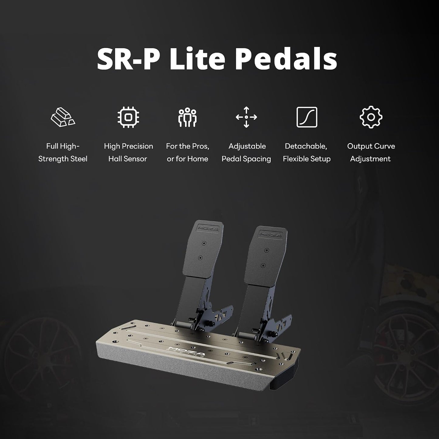 R3 Racing Wheel & Pedals Bundle Direct Drive Car Simulator Kit for PC | Incl. R3 3.9Nm DD Servo Base, 11-Inch ES Lite Racing Wheel, SR-P Lite Pedals, Table Clamp