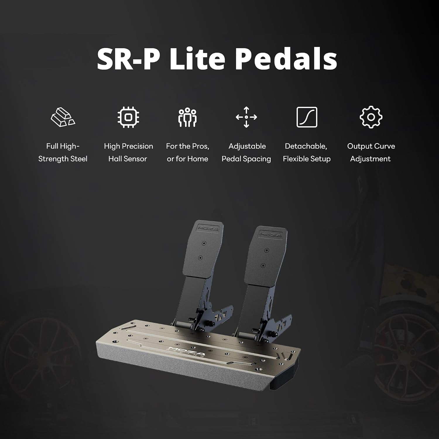 R3 Racing Wheel & Pedals Bundle Direct Drive Car Simulator Kit for PC | Incl. R3 3.9Nm DD Servo Base, 11-Inch ES Lite Racing Wheel, SR-P Lite Pedals, Table Clamp