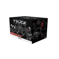 Truck Control System for Windows 11/10 with Force Feedback Steering Wheel, Shifter Control Panel, & Pedals