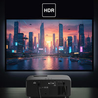 UHZ36 4K UHD Laser HDR Home Theater Projector - Black